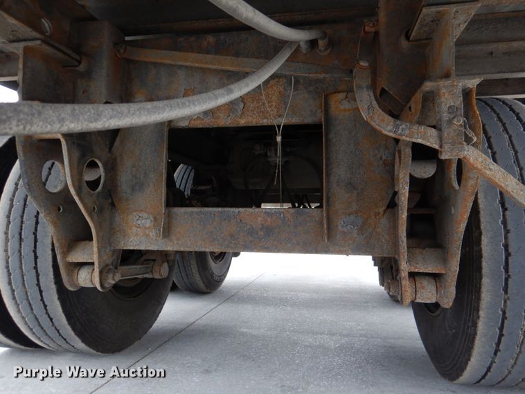 image for item DL8108 1978 Hobbs  dry van trailer