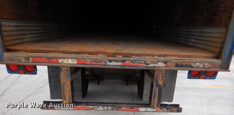 image for item DL8108 1978 Hobbs  dry van trailer