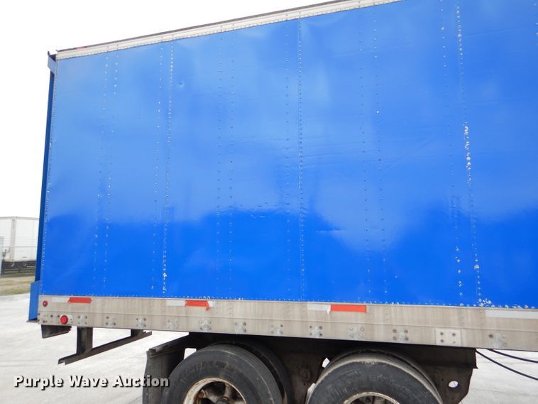 image for item DL8108 1978 Hobbs  dry van trailer