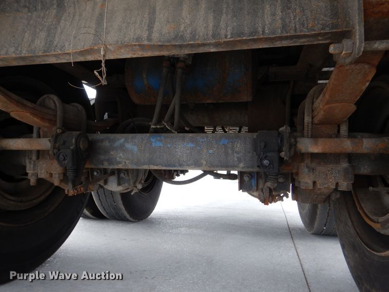 image for item DL8108 1978 Hobbs  dry van trailer