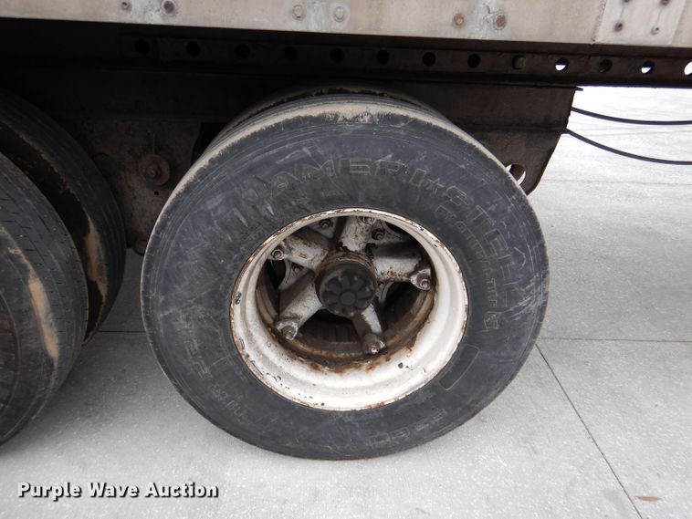 image for item DL8108 1978 Hobbs  dry van trailer