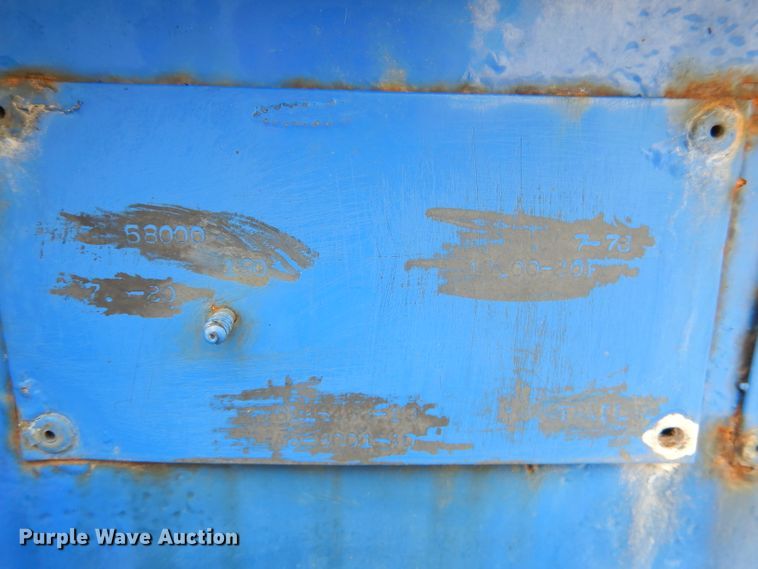 image for item DL8108 1978 Hobbs  dry van trailer