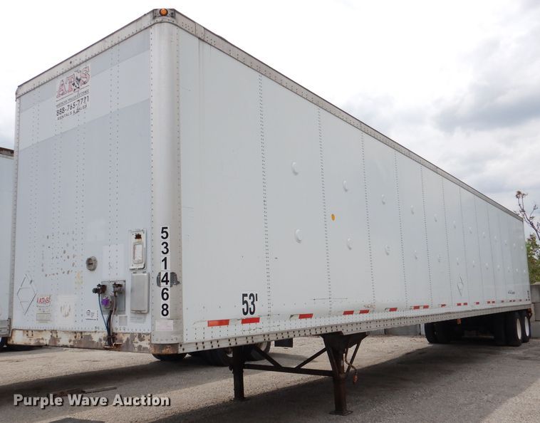 image for item DL8116 2000 Wabash  dry van trailer