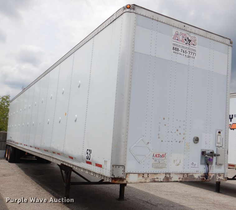 image for item DL8116 2000 Wabash  dry van trailer
