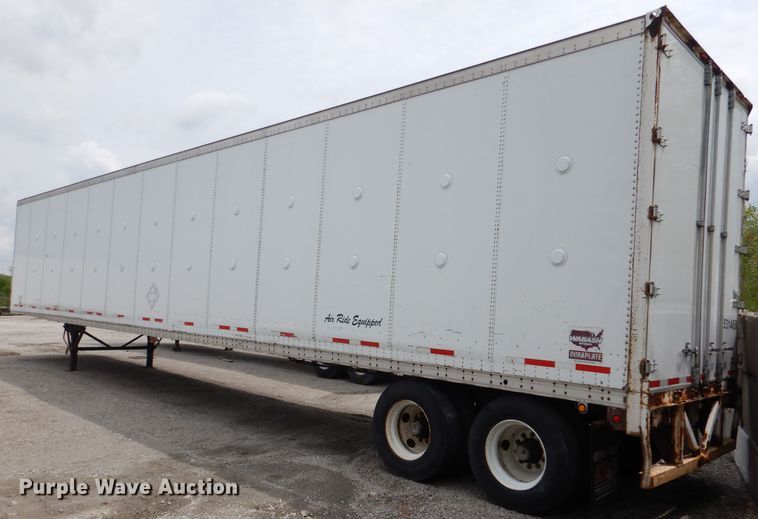 image for item DL8116 2000 Wabash  dry van trailer