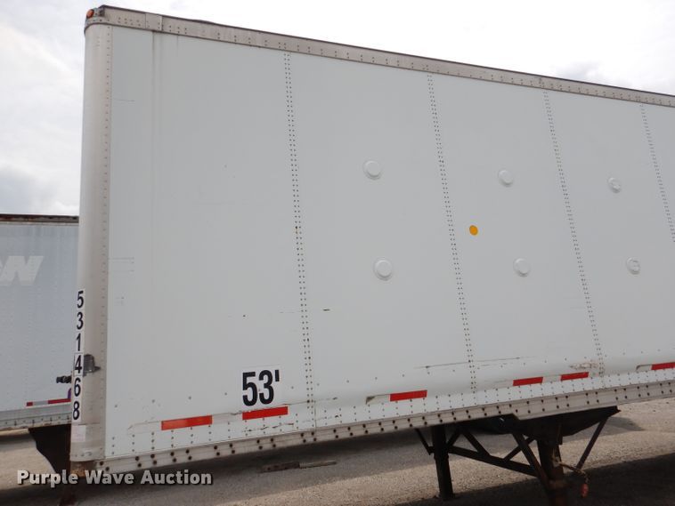 image for item DL8116 2000 Wabash  dry van trailer