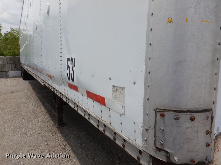 image for item DL8116 2000 Wabash  dry van trailer