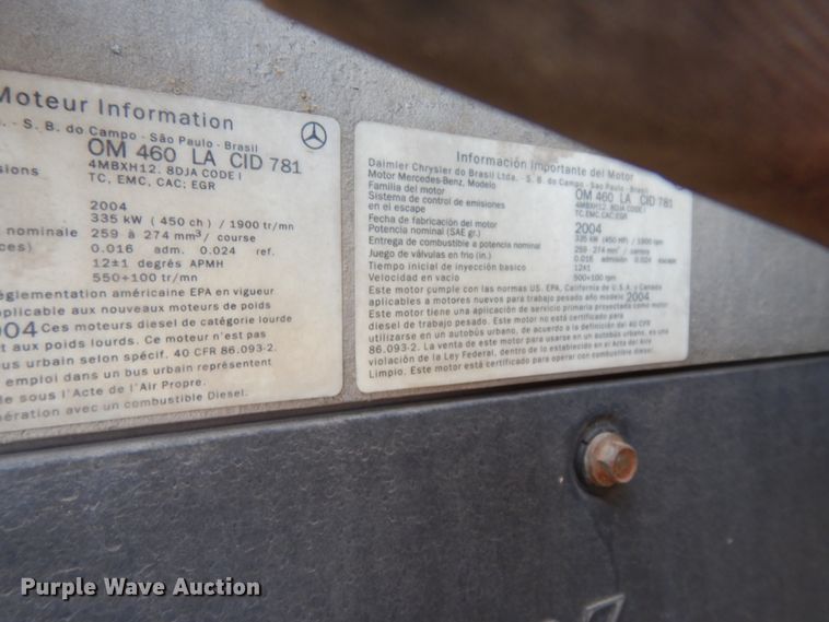 image for item DM2961 2005 Freightliner Columbia  semi truck