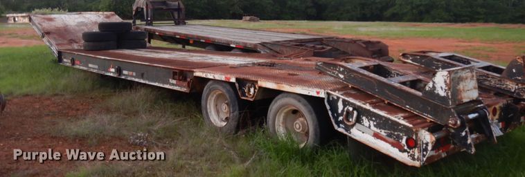 image for item DM2970 1990 Eager Beaver  drop deck equipment trailer