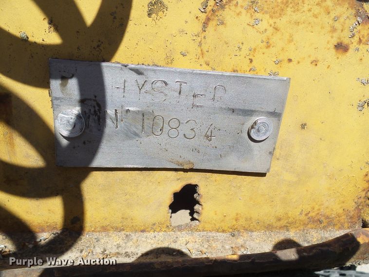 image for item DM3010 1963 Hyster  drop deck equipment trailer