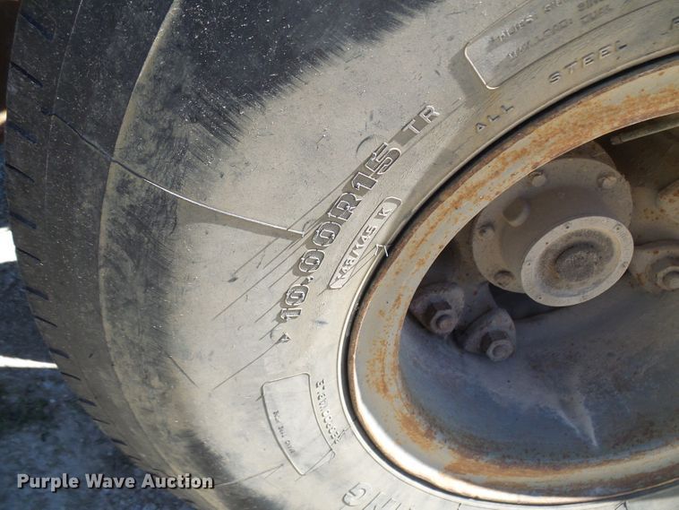 image for item DM3010 1963 Hyster  drop deck equipment trailer