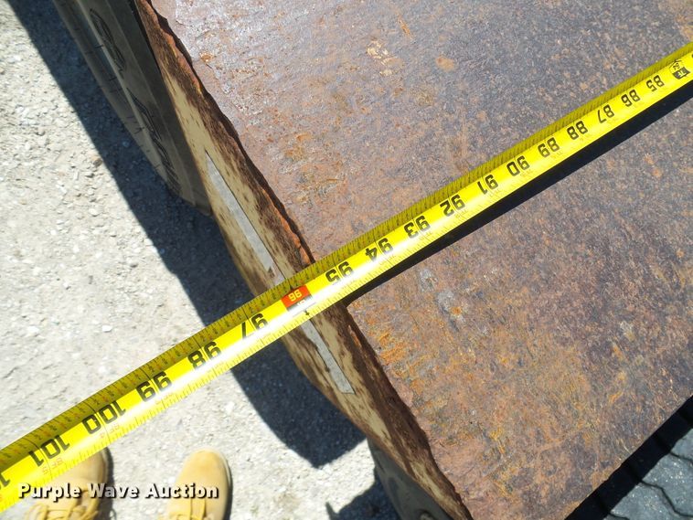 image for item DM3010 1963 Hyster  drop deck equipment trailer