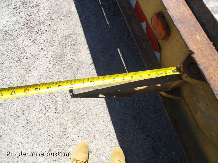 image for item DM3010 1963 Hyster  drop deck equipment trailer