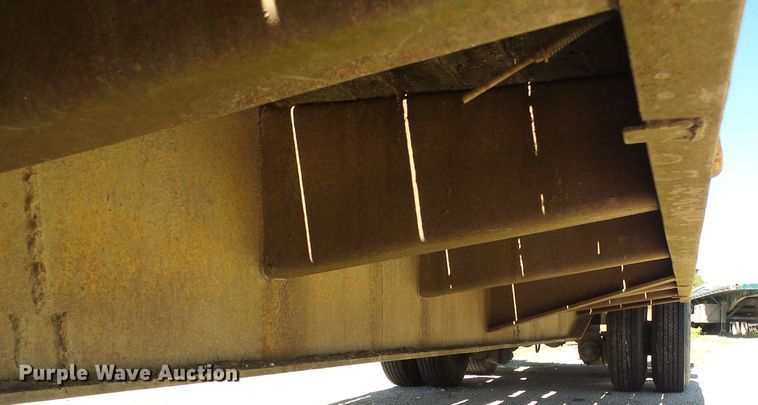 image for item DM3010 1963 Hyster  drop deck equipment trailer