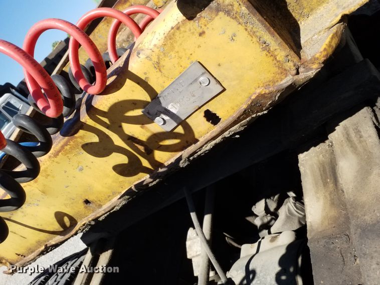 image for item DM3010 1963 Hyster  drop deck equipment trailer