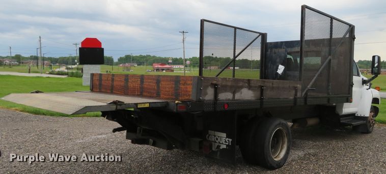 image for item DN5854 2006 GMC C5500  dump flatbed truck