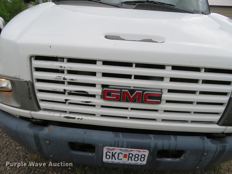 image for item DN5854 2006 GMC C5500  dump flatbed truck