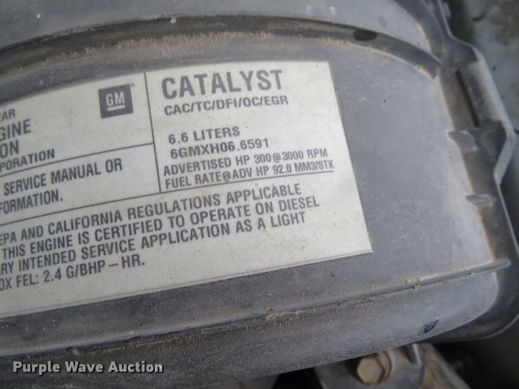 image for item DN5854 2006 GMC C5500  dump flatbed truck