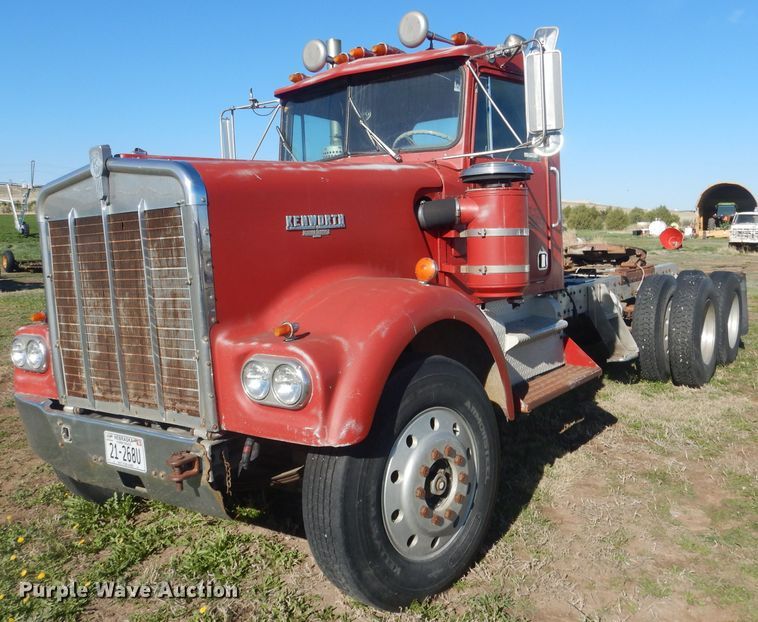 image for item FI9044 1972 Kenworth Model A  semi truck
