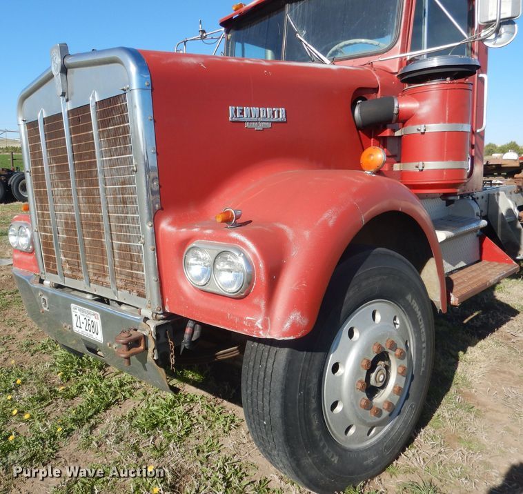 image for item FI9044 1972 Kenworth Model A  semi truck