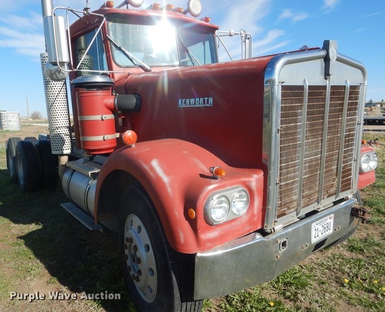 image for item FI9044 1972 Kenworth Model A  semi truck