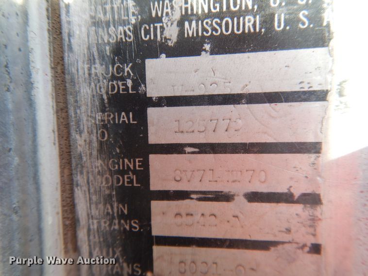 image for item FI9044 1972 Kenworth Model A  semi truck