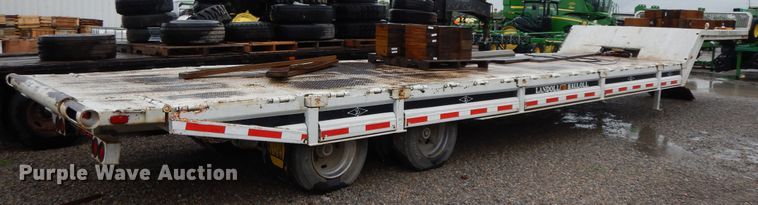 image for item HO9469 1979 Landoll Hauloll 316  drop deck equipment trailer