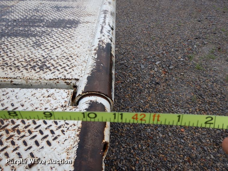 image for item HO9469 1979 Landoll Hauloll 316  drop deck equipment trailer