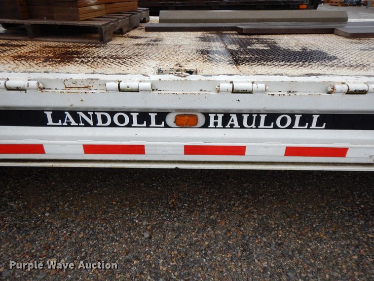 image for item HO9469 1979 Landoll Hauloll 316  drop deck equipment trailer