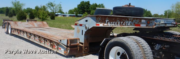 image for item HX9241 2004 Interstate Trailers 70SDGN  lowboy equipment trailer
