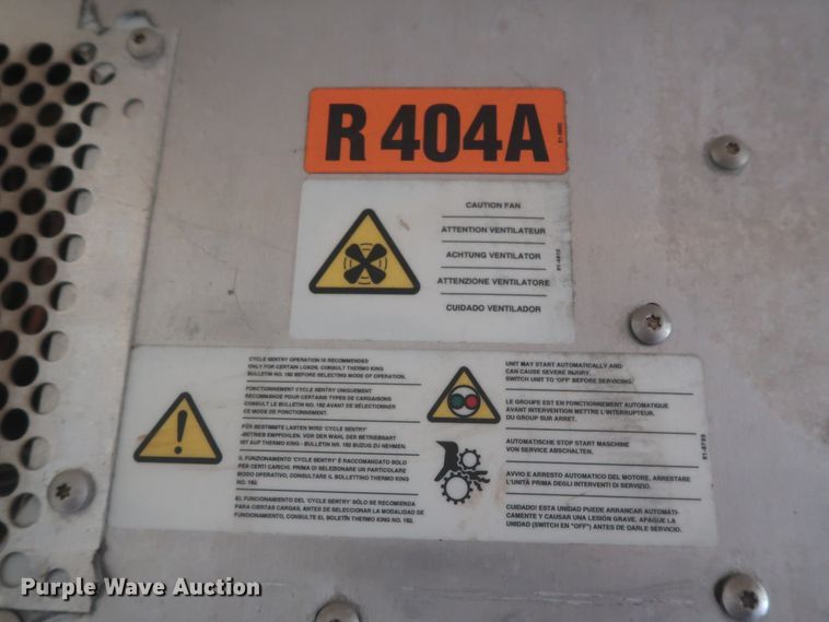 image for item IO9078 2005 Hino 268  refrigerated truck