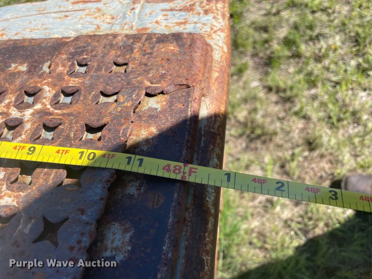 image for item IR9984 2008 Terex  drop deck equipment trailer