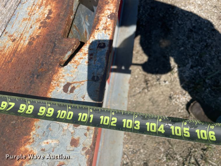 image for item IR9984 2008 Terex  drop deck equipment trailer