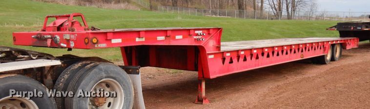 image for item IT9259 2006 Trail King TK70HT-502  drop deck equipment trailer