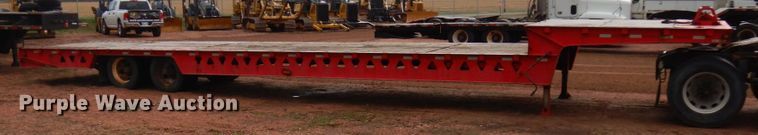 image for item IT9259 2006 Trail King TK70HT-502  drop deck equipment trailer