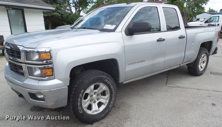 image for item DA7117 2014 Chevrolet Silverado 1500  Double Cab pickup truck