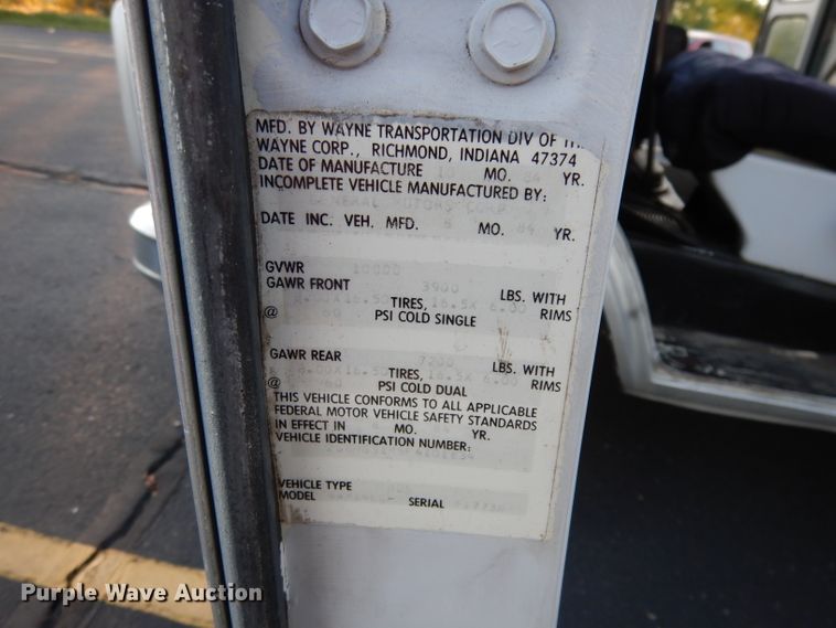 image for item DH8768 1985 Chevrolet G30  RV