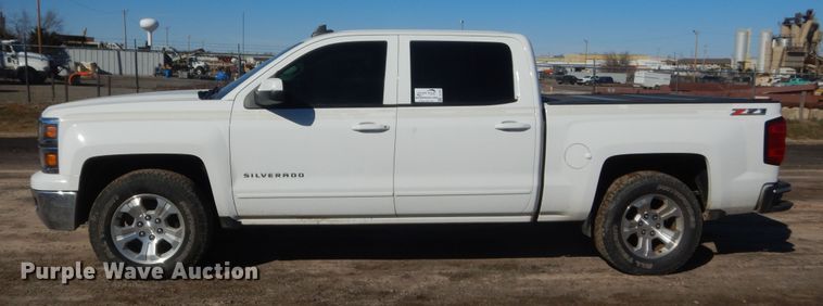 image for item DJ1843 2015 Chevrolet Silverado 1500  Crew Cab pickup truck