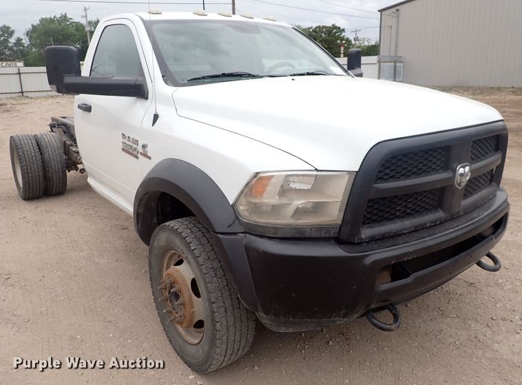 image for item DJ5673 2015 Dodge Ram 5500  truck cab and chassis