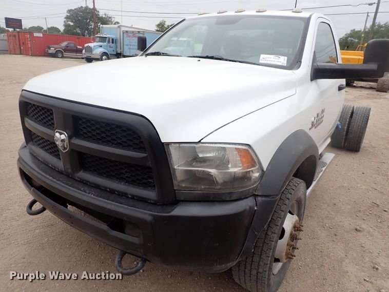 image for item DJ5673 2015 Dodge Ram 5500  truck cab and chassis