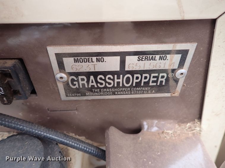 image for item DJ5746 Grasshopper 623T  ZTR lawn mower