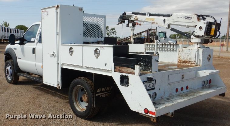 image for item DJ8846 2007 Ford F550 Super Duty  SuperCab utility / service truck