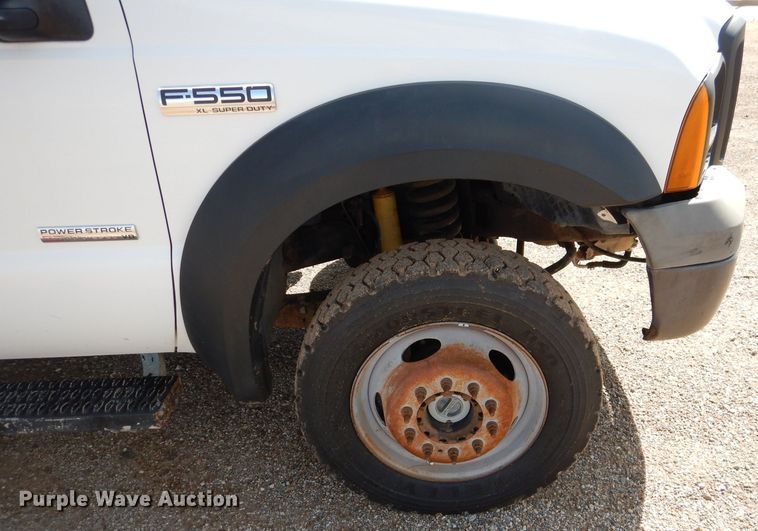 image for item DJ8846 2007 Ford F550 Super Duty  SuperCab utility / service truck