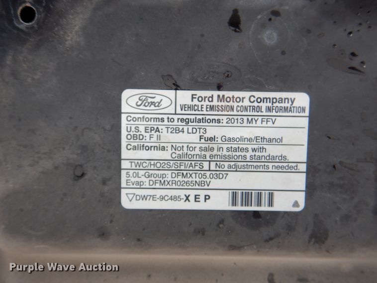 image for item DK5649 2013 Ford F150 King Ranch  SuperCab pickup truck