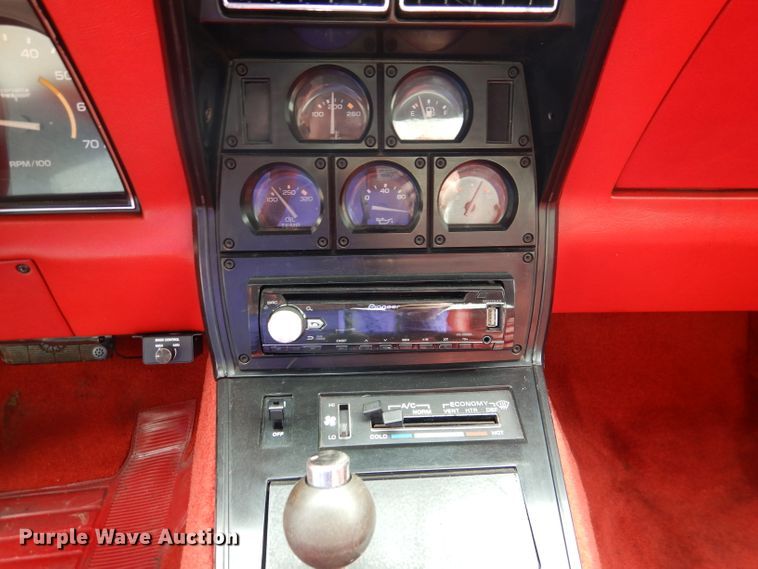 image for item DL8096 1981 Chevrolet Corvette