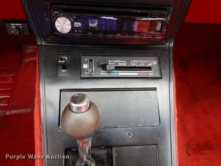 image for item DL8096 1981 Chevrolet Corvette