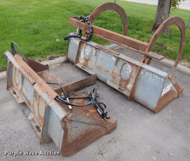 image for item DL8109 (2) skid steer attachments