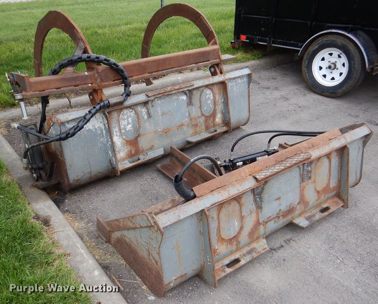 image for item DL8109 (2) skid steer attachments