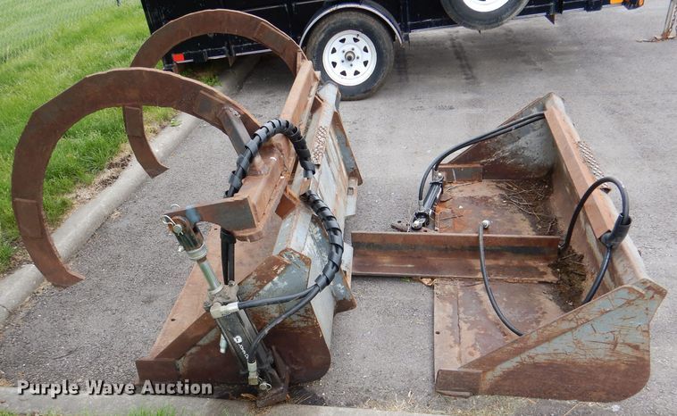 image for item DL8109 (2) skid steer attachments