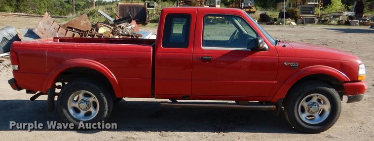 image for item DL8149 2000 Ford Ranger XLT  SuperCab pickup truck